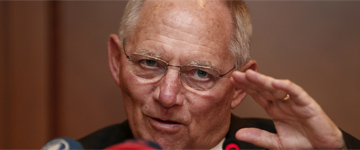 El ministro alemn de Finanzas, Wolfgang Schuble.