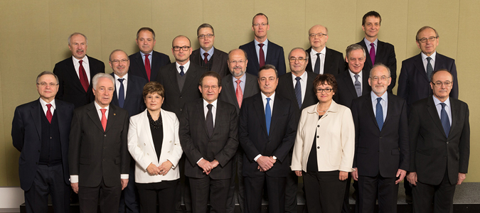 Miembros del Consejo de Gobierno del Banco Central Europeo (BCE)