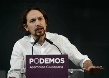 El lder de Podemos, Pablo Iglesias.