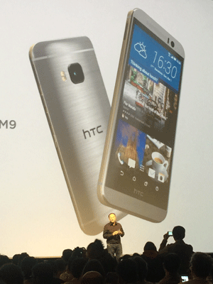 HTC presenta su mvil estrella One M9