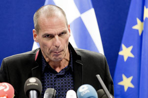 El ministro griego de Finanzas, Yanis Varufakis