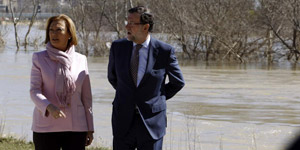 Rudi, Surez y Lobn comparecen en las Cortes para hablar sobre la crecida del Ebro